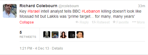 Colebourn Lakis tweet