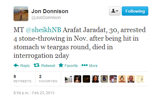 Donnison Jaradat tweet