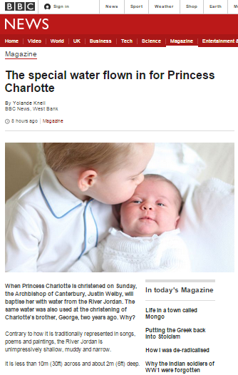 BBC’s Knell exploits royal christening for political messaging
