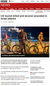 BBC News coverage of terrorism in Israel – March 2016