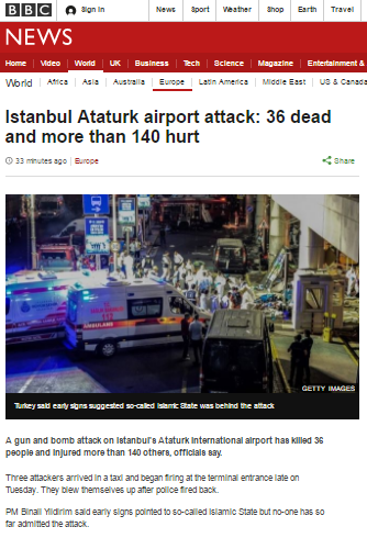 Istanbul attack main art